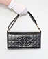 Square Stitch Shoulder Bag, front view